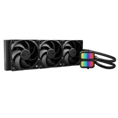   Be Quiet! CPU Water Cooler - SILENT LOOP 3 420mm Black (3x140mm, csatlakozó: 3pin, cső hossza: 400mm, fekete)