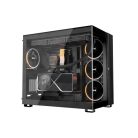 Be Quiet! CPU Water Cooler - SILENT LOOP 3 420mm Black (3x140mm, csatlakozó: 3pin, cső hossza: 400mm, fekete)