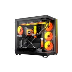   Be Quiet! CPU Water Cooler - LIGHT LOOP IO LCD 360mm (3x120mm, cső hossza: 400mm, fekete)
