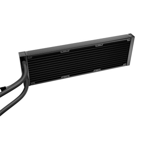 Be Quiet! CPU Water Cooler - LIGHT LOOP IO LCD 360mm (3x120mm, cső hossza: 400mm, fekete)