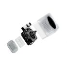 Be Quiet! CPU Water Cooler - LIGHT LOOP IO LCD 240mm White (2x120mm, cső hossza: 400mm, fehér)