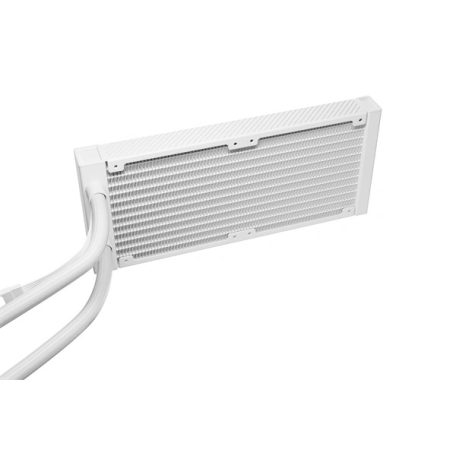 Be Quiet! CPU Water Cooler - LIGHT LOOP IO LCD 240mm White (2x120mm, cső hossza: 400mm, fehér)