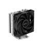   DeepCool CPU Cooler - AG400 (31,6 dB; max, 128,93 m3/h; 4pin csatlakozó, 4 db heatpipe, 12cm, PWM)