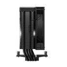 DeepCool CPU Cooler - AG400 BK ARGB V2 (31,6 dB; max, 128,93 m3/h; 4pin csatlakozó, 4 db heatpipe, 12cm, PWM)