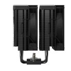 DeepCool CPU Cooler - AG620 BK ARGB V2 (29,4 dB; max, 115,32 m3/h; 4pin csatlakozó, 6 db heatpipe, 12cm, PWM, LED)