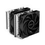   DeepCool CPU Cooler - AG620 (29,4 dB; max, 115,32 m3/h; 4pin csatlakozó, 6 db heatpipe, 12cm, PWM)