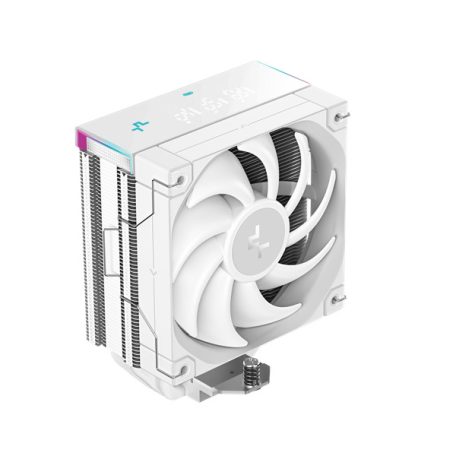 DeepCool CPU Cooler - AK400 DIGITAL PRO WH (25 dB; max, 103,45 m3/h; 4pin csatlakozó, 4 db heatpipe, 12cm, PWM, fehér)