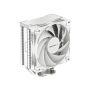   DeepCool CPU Cooler - AK400 WH (29 dB; max, 112,93 m3/h; 4pin csatlakozó, 4 db heatpipe, 12cm, PWM, fehér)