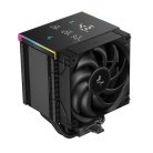 DeepCool CPU Cooler - AK500 DIGITAL PRO (28dB; max, 103,45 m3/h; 4pin csatlakozó, 5 db heatpipe, 12cm, PWM, fekete, RGB)