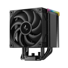   DeepCool CPU Cooler - AK500 DIGITAL PRO (28dB; max, 103,45 m3/h; 4pin csatlakozó, 5 db heatpipe, 12cm, PWM, fekete, RGB)