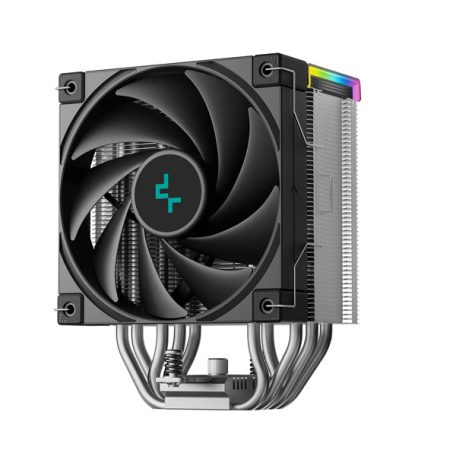 DeepCool CPU Cooler - AK500S DIGITAL SE (28dB; max, 117,21 m3/h; 4pin csatlakozó, 5 db heatpipe, 12cm, PWM)
