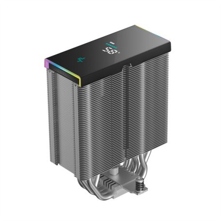 DeepCool CPU Cooler - AK500S DIGITAL SE (28dB; max, 117,21 m3/h; 4pin csatlakozó, 5 db heatpipe, 12cm, PWM)