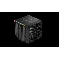   DeepCool CPU Cooler - AK620 DIGITAL PRO (25 dB; max, 103,45 m3/h; 4pin csatlakozó, 6 db heatpipe, 2x12cm, PWM)