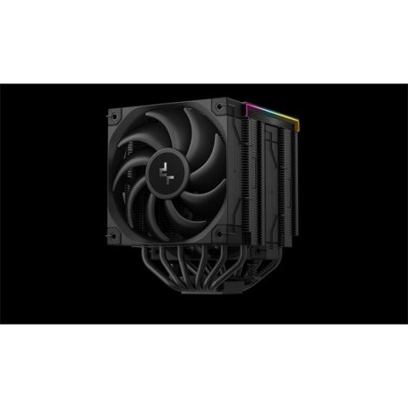 DeepCool CPU Cooler - AK620 DIGITAL PRO (25 dB; max, 103,45 m3/h; 4pin csatlakozó, 6 db heatpipe, 2x12cm, PWM)