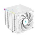 DeepCool CPU Cooler - AK620 DIGITAL SE WH (28 dB; max, 117,21 m3/h; 4pin csatlakozó, 6 db heatpipe, 2x12cm, PWM, RGB)