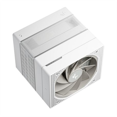 DeepCool CPU Cooler - ASSASSIN VC ELITE WH (max. 20,5dB; 104,06 m3/h; 4pin, 7 db heatpipe, 1x12cm, 1x14cm, PWM)