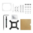 DeepCool CPU Cooler - ASSASSIN IV WH (max. 20,5dB; max. 134,39 m3/h; 4pin PWM; 7 db heatpipe, 1x12cm, 1x14cm, fehér)