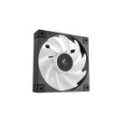 DeepCool Cooler 12cm - FD12 ARGB (3in1) (27,6dB; max. 109,07 m3/h; 3pin csatlakozó; hydro bearing, ház hűtésre, PWM)