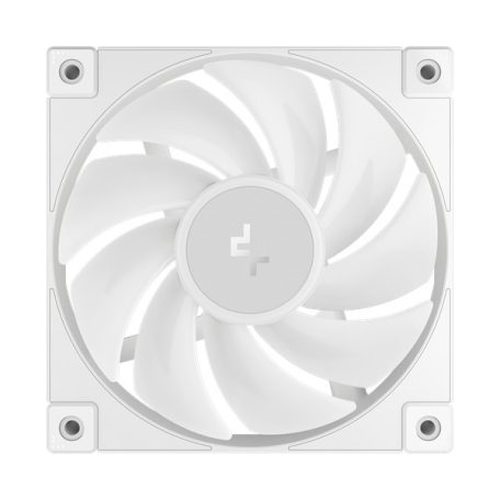 DeepCool Cooler 12cm - FD12 ARGB WH (27,6dB; max. 109,07 m3/h; 3pin csatlakozó; hydro bearing, ház hűtésre, PWM, fehér)