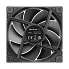 DeepCool Cooler 12cm - FD12 (27,6dB; max. 109,07 m3/h; 3pin csatlakozó; hydro bearing, ház hűtésre, PWM)
