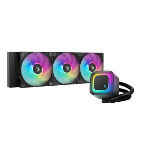 DeepCool CPU Water Cooler - LE360 V2 (max 31,6dB; max. 128,93 m3/h; 3x12cm, A-RGB LED)