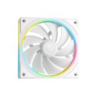 DeepCool CPU Water Cooler - LM240 WH (max 36.07dB; max. 112,52 m3/h; 2x12cm, LED kijelző, fehér)