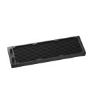 DeepCool CPU Water Cooler - LM360 (max 36,07dB; max. 122,52 m3/h; 3x12cm, LED kijelző, fekete)