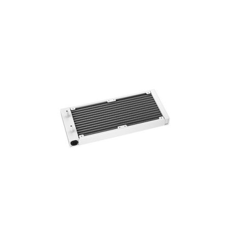 DeepCool CPU Water Cooler - LP240 WH (max 21dB; max. 122,39 m3/h; 2x12cm, LED kijelző, fehér)
