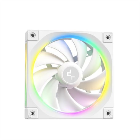 DeepCool CPU Water Cooler - LQ360 WH (max 21dB; max. 122,39 m3/h; 3x12cm, LED kijelző, fehér)