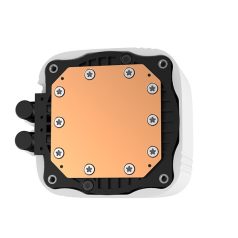   DeepCool CPU Water Cooler - LS520 SE WH (max 19dB; max. 103,38 m3/h; 2x12cm, A-RGB LED, fehér)