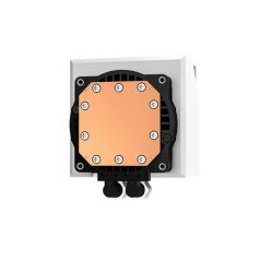   DeepCool CPU Water Cooler - LT240 WH ARGB (max 19dB; max. 145,86 m3/h; 2x12cm, fehér)