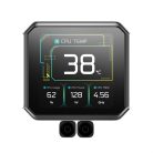 DeepCool CPU Water Cooler - SPARTACUS 420 (32,69dB max;. 191,13 m3/h; 3x14cm, LED kijelző, fekete)