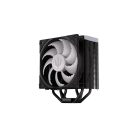 Endorfy CPU Cooler - Fera 5 Black ARGB (12 cm, 4 pin, 4x heatpipe, PWM, TDP 220W, fekete)