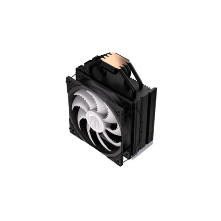 Endorfy CPU Cooler - Fera 5 Black ARGB (12 cm, 4 pin, 4x heatpipe, PWM, TDP 220W, fekete)