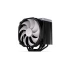 Endorfy CPU Cooler - Fortis 5 Black ARGB (14 cm, 4 pin, 6x heatpipe, PWM, TDP 220W, fekete)