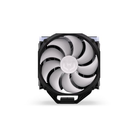 Endorfy CPU Cooler - Fortis 5 Black ARGB (14 cm, 4 pin, 6x heatpipe, PWM, TDP 220W, fekete)