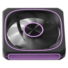   Formula Cooler 12cm - Air Fusion 1 BK (29,93dB, max. 39.11 CFM, PWM4-Pin+ARGB3-Pin, hydro bearing, ház hűtésre, ARGB)