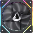 Formula Cooler 12cm - Floe Plus 12BK ARPW (19-26,8dB, max. 60,4 m3/h, 4pin csatlakozó, hydro bearing, ház hűtésre, ARGB)