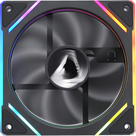 Formula Cooler 12cm - Floe Plus 12BK ARPW (19-26,8dB, max. 60,4 m3/h, 4pin csatlakozó, hydro bearing, ház hűtésre, ARGB)