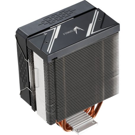 Formula CPU Cooler - Ice Burg Plus ARPW 4P (17-34dB, 4pin csatlakozó, 4 db heatpipe, 12cm, PWM, ARGB)