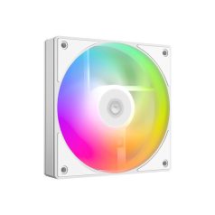   ID-Cooling Cooler 12cm - AS-120-ARGB-W (27,2dB, max. 98,54 m3/h, 4pin, PWM, 12cm, ARGB, fehér)