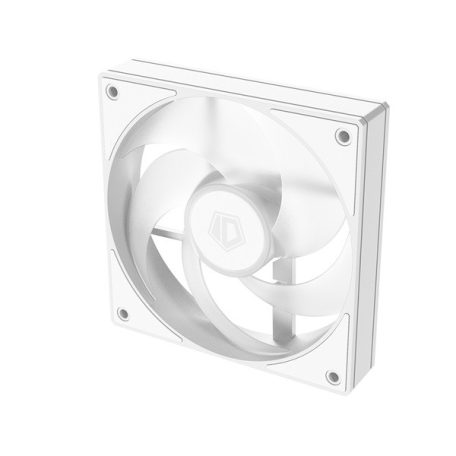 ID-Cooling Cooler 12cm - AS-120-ARGB-W (27,2dB, max. 98,54 m3/h, 4pin, PWM, 12cm, ARGB, fehér)
