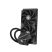 ID-Cooling CPU Water Cooler - DASHFLOW 240 BASIC BLACK (15.2~35.2dB; max. 140,16 m3/h; 2x12cm, fekete)