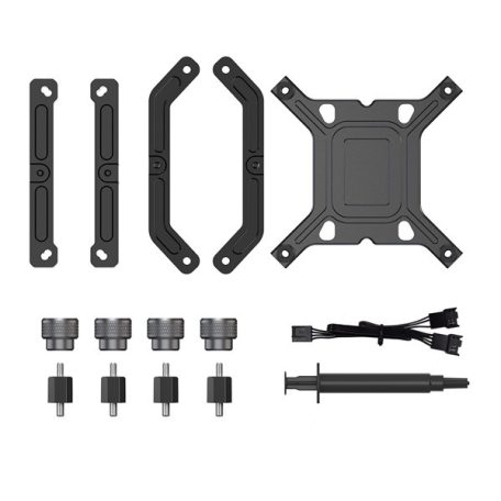 ID-Cooling CPU Cooler - FROZN A410 GDL (29.9dB; max. 132,52 m3/h; 4pin csatlakozó, 4 db heatpipe, 12cm, PWM)
