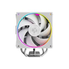   ID-Cooling CPU Cooler - FROZN A410 ARGB WHITE (29.9dB; max. 132,54 m3/h; 4pin, 4 db heatpipe, 12cm, A-RGB, PWM)