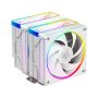   ID-Cooling CPU Cooler - FROZN A620 ARGB WHITE (29,9dB; max 132,52 m3/h; 4Pin csatlakozó, 6 db heatpipe, 2x12cm, PWM)