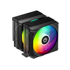   ID-Cooling CPU Cooler - FROZN A620 PRO SE ARGB (27,2dB; max 98,54 m3/h; 4Pin csatlakozó, 6 db heatpipe, 2x12cm, PWM)