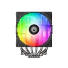 ID-Cooling CPU Cooler - FROZN A620 PRO SE ARGB (27,2dB; max 98,54 m3/h; 4Pin csatlakozó, 6 db heatpipe, 2x12cm, PWM)