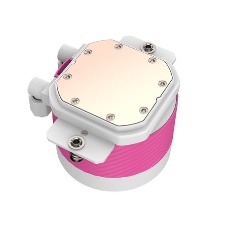 ID-Cooling CPU Water Cooler - FX240 INF PINK (29.9dB; max. 132,52 m3/h; 2x12cm, A-RGB, rózsaszín)
