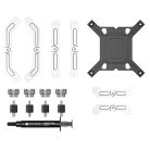 ID-Cooling CPU Water Cooler - FX240 INF PINK (29.9dB; max. 132,52 m3/h; 2x12cm, A-RGB, rózsaszín)